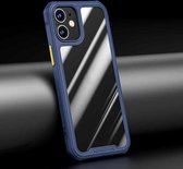 Dawn Series Airbag Shockproof TPU Case voor iPhone 12 mini (blauw)