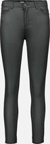 Silvercreek  Celsi Ankle Super Skinny Jeans  Vrouwen Denim Coated Black