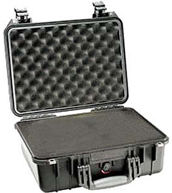 Pelicase Peli 1450 Protector Case Zwart Koffer met plukschuim