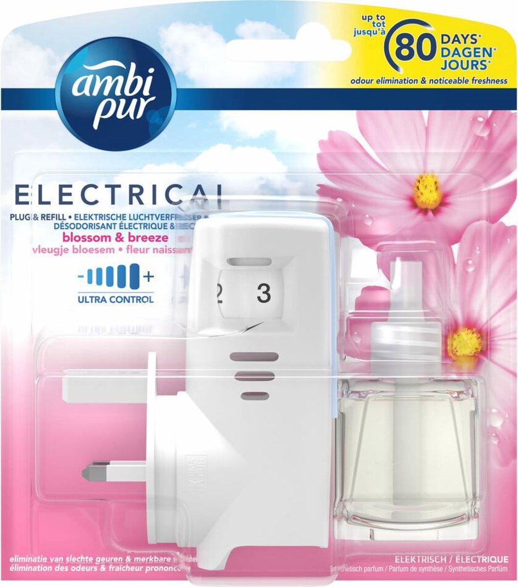 FEBREZE Recharge pour diffuseur électrique fleur naissante 20ml pas cher 