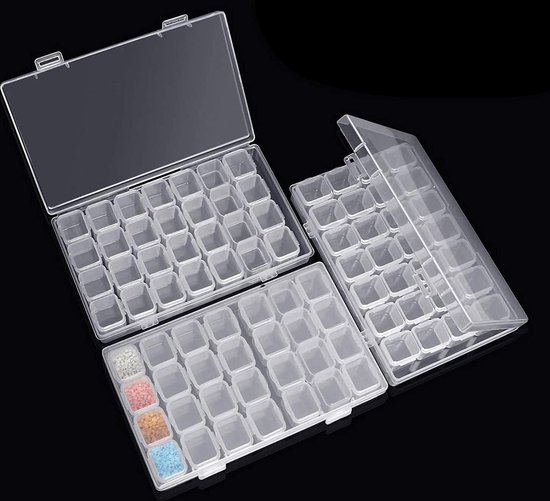 77 STKS 5D DIY Diamond Schilderij Gereedschap en Accessoires Kits met Kruissteek Tool Set Diamant Schilderen Roller Diamant Borduurdoos voor Volwassenen of Kinderen