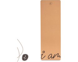 Yoga Mat - Yoga Mat Kurk - Fitness Mat - Yogamatten - Yoga Mat Anti Slip - Yoga Mat Extra Dik - I AM design