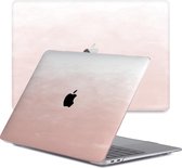 Lunso Geschikt voor MacBook Pro 16 inch (2019) cover hoes - case - Dusty Pink