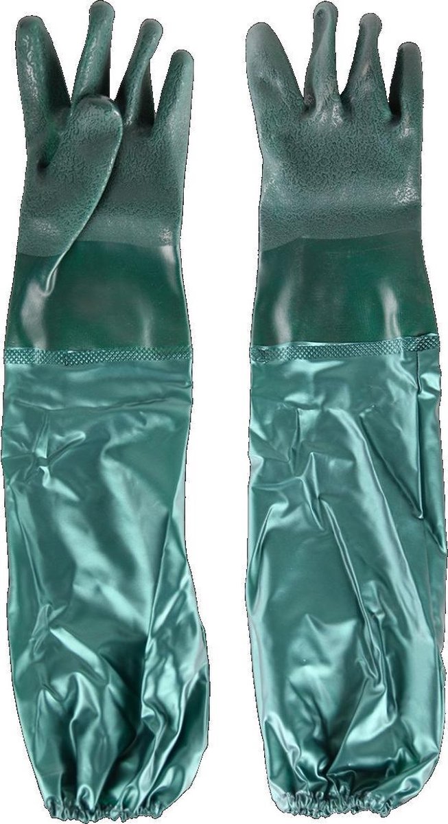 Esschert Design Vijverhandschoenen 14,5 X 61 Cm Pvc Groen Mt L