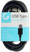 GrabNGo Gng Laad/datakabel Usb-c 1m Zw