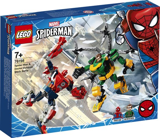 Lego Marvel Super Heroes Spider-Man & Doctor Octopus Mechagevecht - 76198
