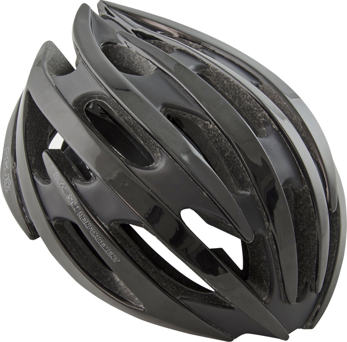 AGU Thorax Fietshelm - Zwart - S/M - incl. insectennetje