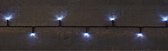 Set van 2x stuks kerstverlichting helder wit 120 leds met dimmer en timer functie 1200 cm - voor buiten en binnen - Boomverlichting