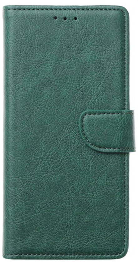 BixB Samsung A52 / A52s hoesje - Samsung Galaxy A52 / A52s hoesje - Book Case Wallet - Groen