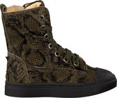 Shoesme Veterboots groen - Maat 25