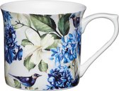 Kitchencraft Mok Fine Bone China 300 Ml Porselein Blauw