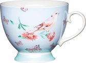 Kitchencraft Mok Bone China 400 Ml Porselein Lichtblauw