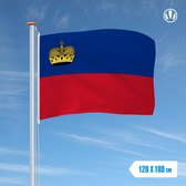 Vlag Liechtenstein 120x180cm