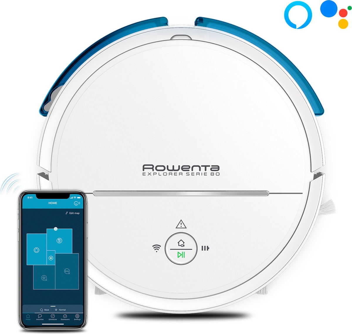 Rowenta Explorer Serie 80 RR7747WH - Robotstofzuiger