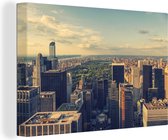Canvas Schilderij New York - Central Park - USA - 60x40 cm - Wanddecoratie