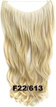 Wire hairextensions wavy blond - F22/613