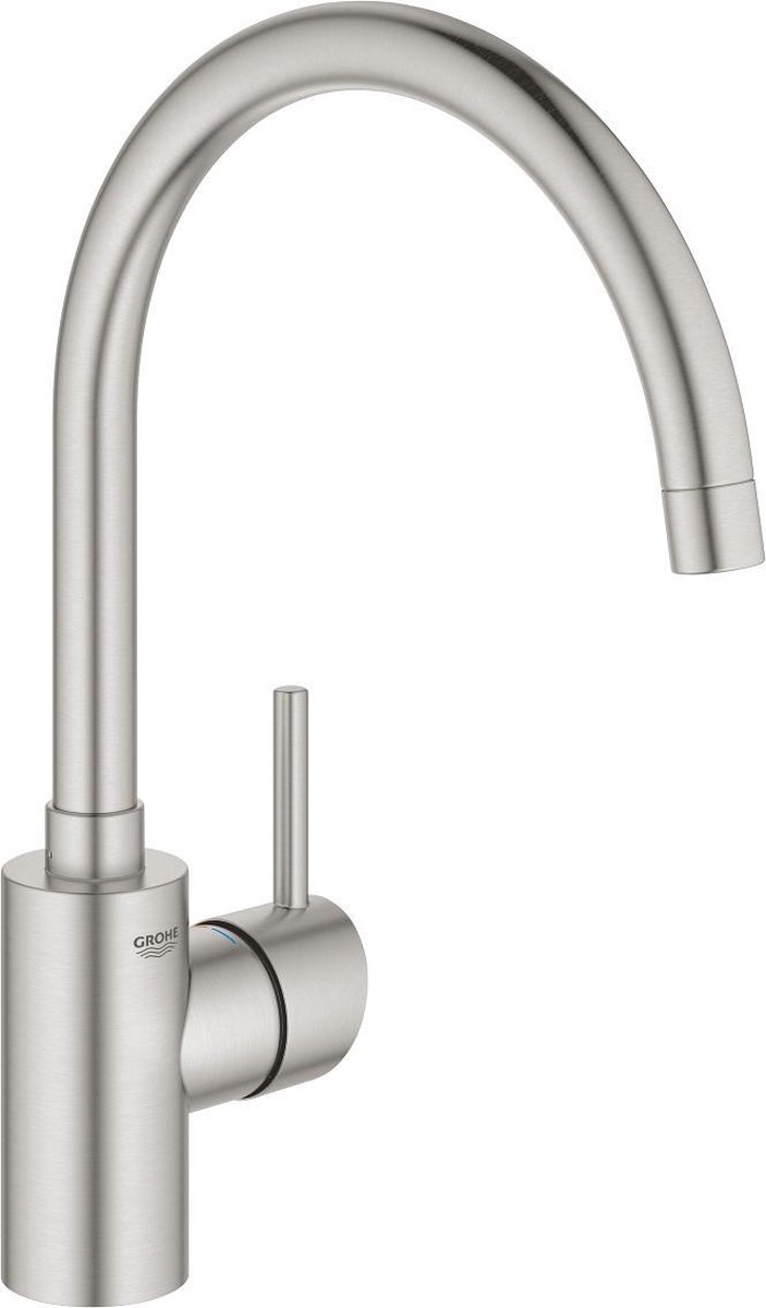 GROHE Concetto keukenkraan - Hoge draaibare uitloop - RVS (supersteel)