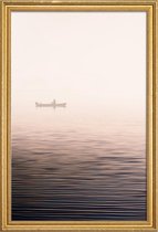 JUNIQE - Poster met houten lijst So We Beat On @AndréDogbey -30x45
