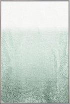 JUNIQE - Poster met kunststof lijst Fading Green Eucalyptus -40x60