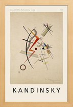 JUNIQE - Poster in houten lijst Kandinsky - Annual Gift for the