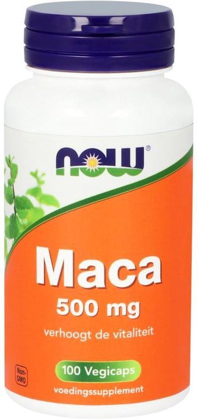 Superfoods - Now Maca 500 mg Capsules 100 st