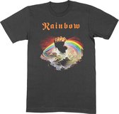 Rainbow Heren Tshirt -S- Rising Zwart