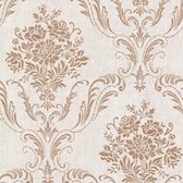 Dutch Wallcoverings vliesbehang ornament - beige/bruin