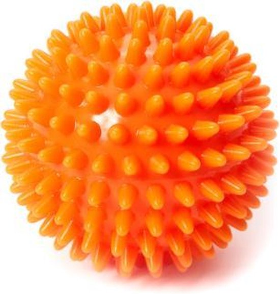 Wonder Core Spiky Massage Ball 6 cm Oranje - Massagebal - Spieren los masseren - Fitnessaccessoire