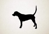 Silhouette hond - Harrier - Kiekendief - XS - 25x27cm - Zwart - wanddecoratie