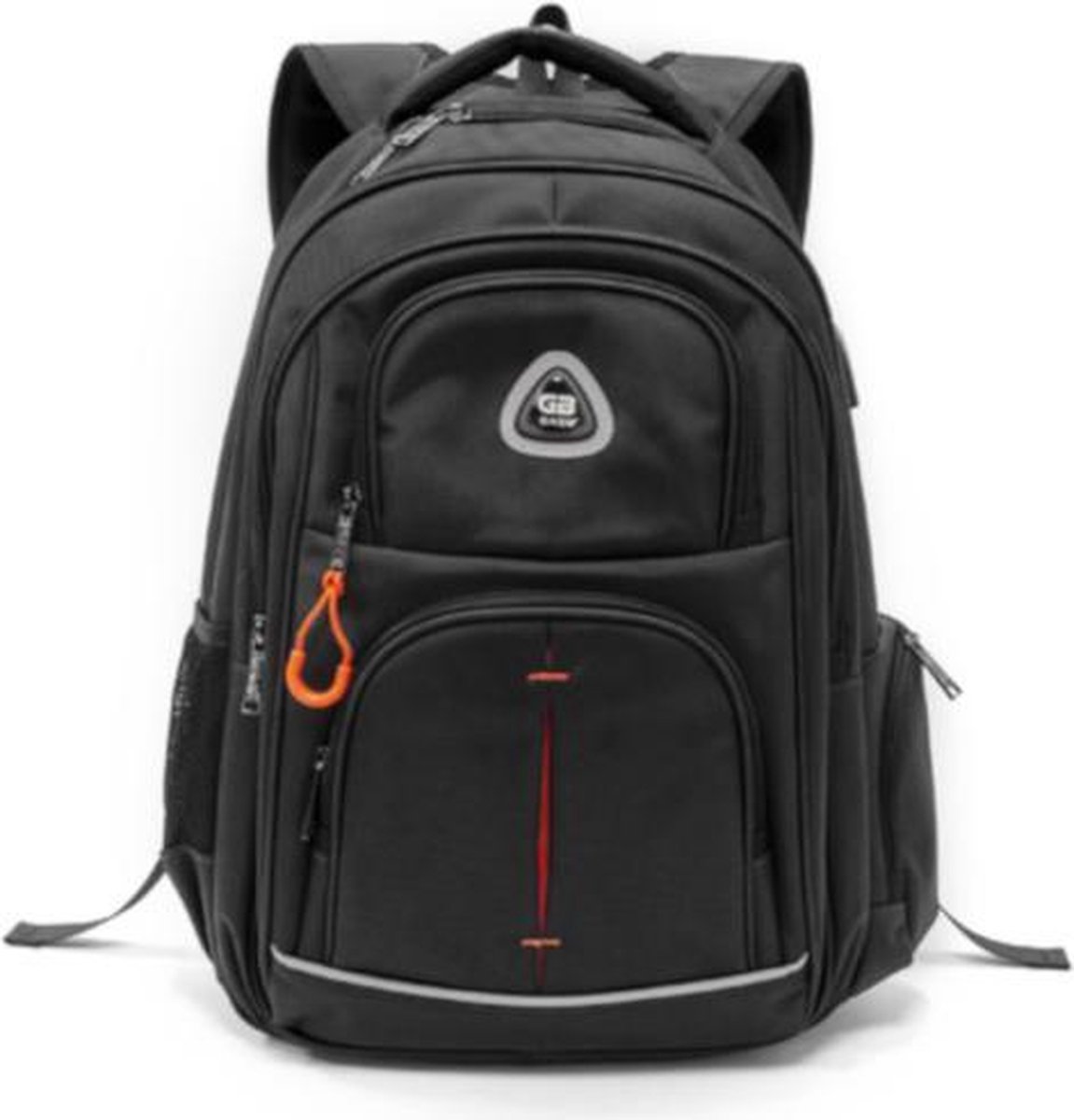 GB Bags Top Collection - Rugzak - 9 vakken - Inhoud 30 liter - Formaat H53 x B40 x D28cm - Ergonomisch ontworpen - Laptopvak - Zwart