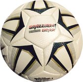 Atipick Voetbal Polyester Maat 5 Beige/zwart