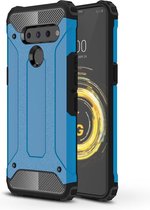 Magic Armor TPU + PC combinatie Case voor LG V50 ThinQ 5G (blauw)