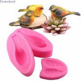 Silicone vorm voor Zeep of Kaarsen Vogel Mal