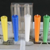 Silicone vorm voor Zeep of Kaarsen Spiraal Cylinders