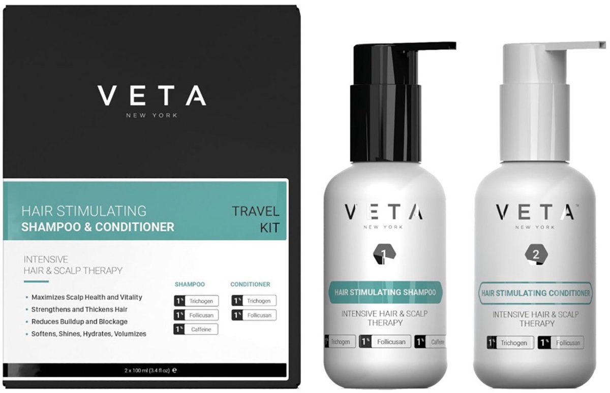 Veta - Hair Stimulating Travel Kit - 2 x 100 ml