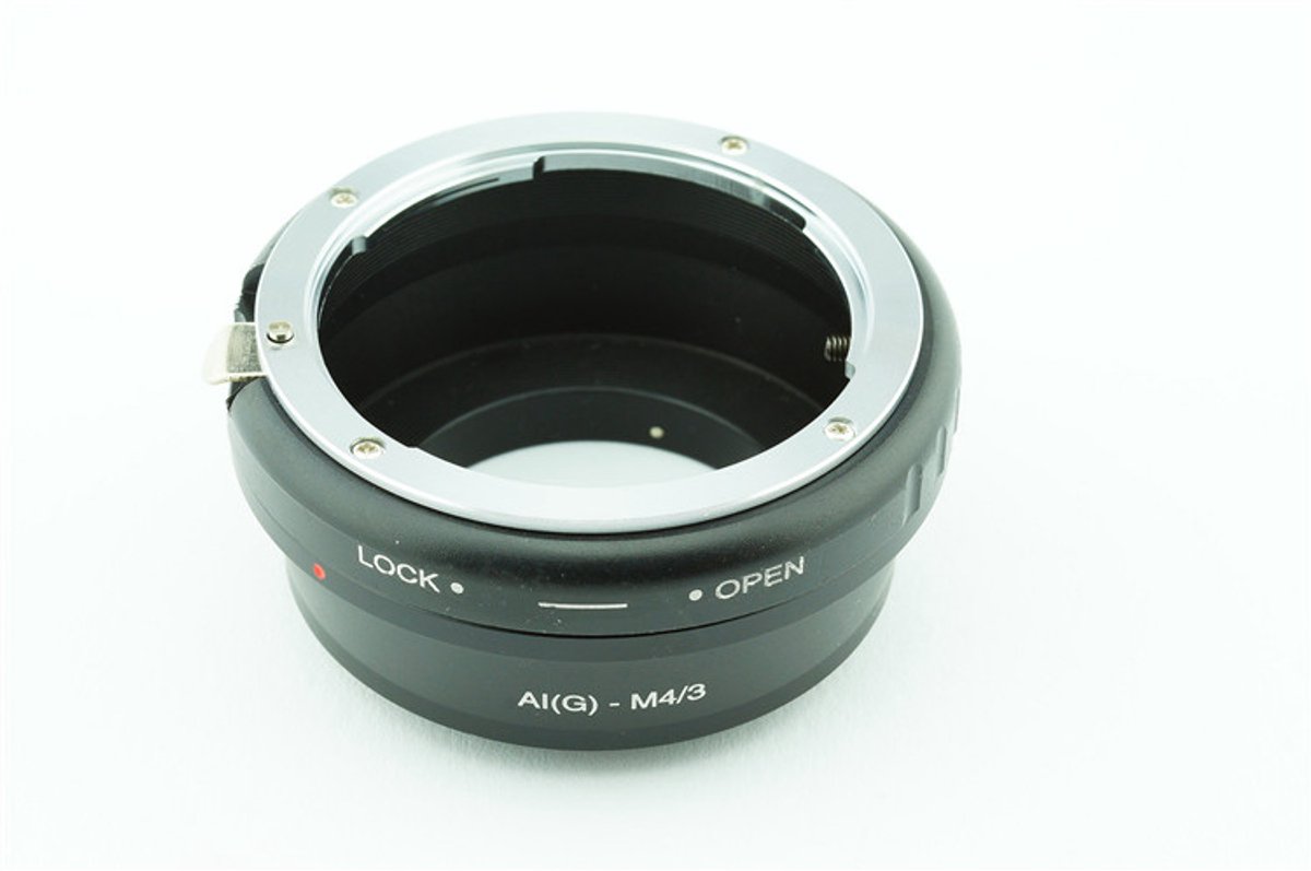 Adapter AI G-M4/3: Nikon F/AI/AIS/G Lens - Micro M43 camera