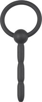 Geribbelde Holle Siliconen Penisplug - BDSM - SM toys