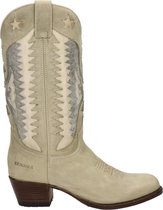 Sendra Debora Insa dames cowboylaars - Ecru - Maat 41