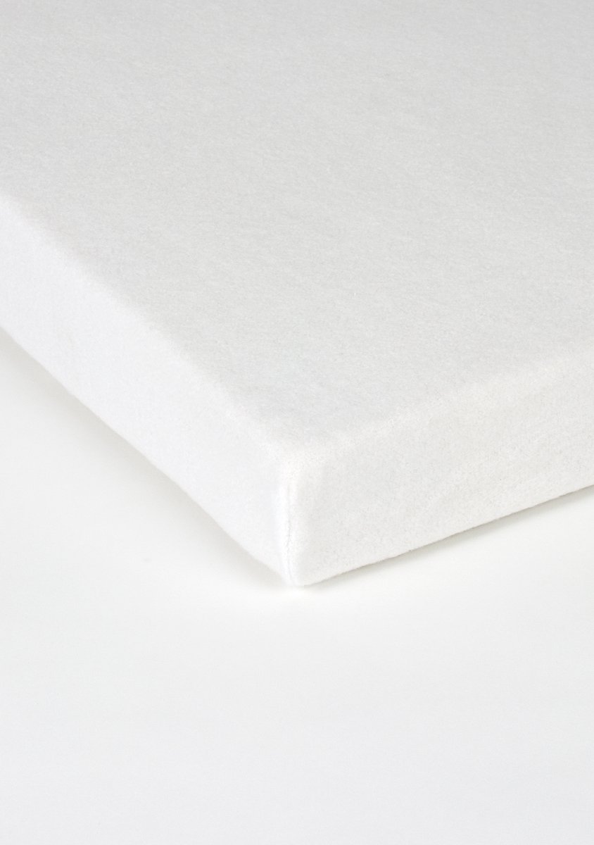 Ambianzz Bedding - Molton Hoeslaken voor Topper - Katoen (stretch) - 140/160x200 + 12 cm - Wit
