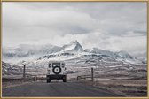 JUNIQE - Poster met kunststof lijst Roam the Planet Iceland 01 -40x60