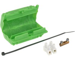 Q-Link kabel aftakmof - met gel - 3 x 1-4 mmÃƒâ€šÃ‚Â² - groen