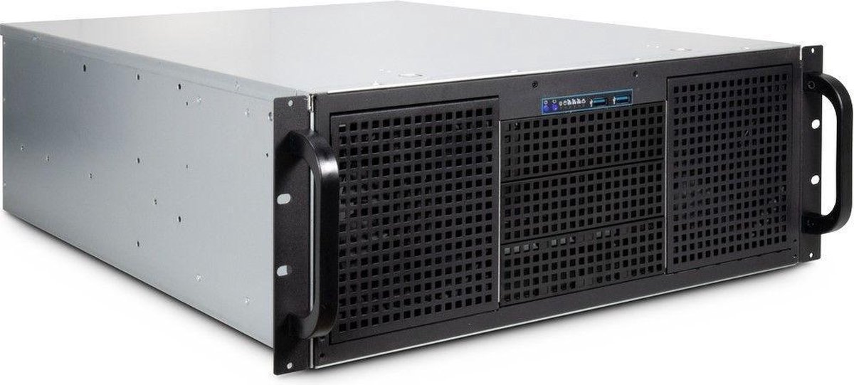 Inter-Tech 4U 40255 Rack Zwart, Grijs