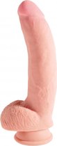 King Cock Realistische Dildo Met Balzak - 19 cm