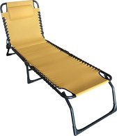Chaise longue Vita Bahia avec kussen - jaune