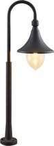 Lindby - Tuinpad verlichting - 1licht - aluminium, kunststof - H: 93 cm - E27 - donkergrijs
