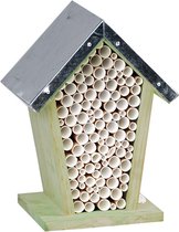 Esschert Design Bijenhuis - Hout en Zink