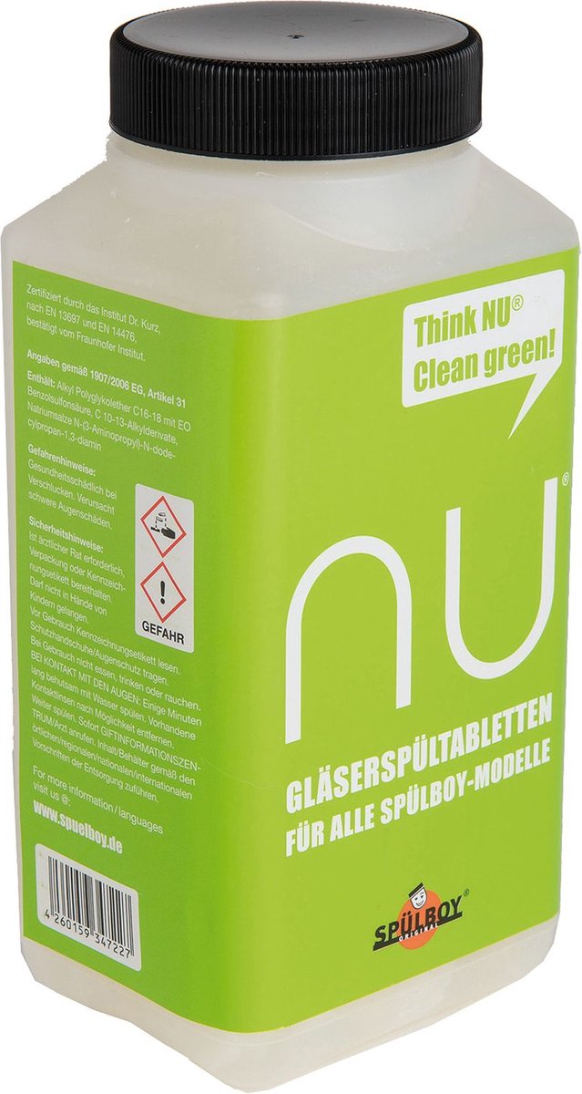 NU glazenspoeltabletten