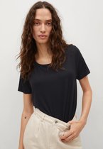 Mango T-shirt Basic T Shirt 17010103 99 Dames Maat - XL