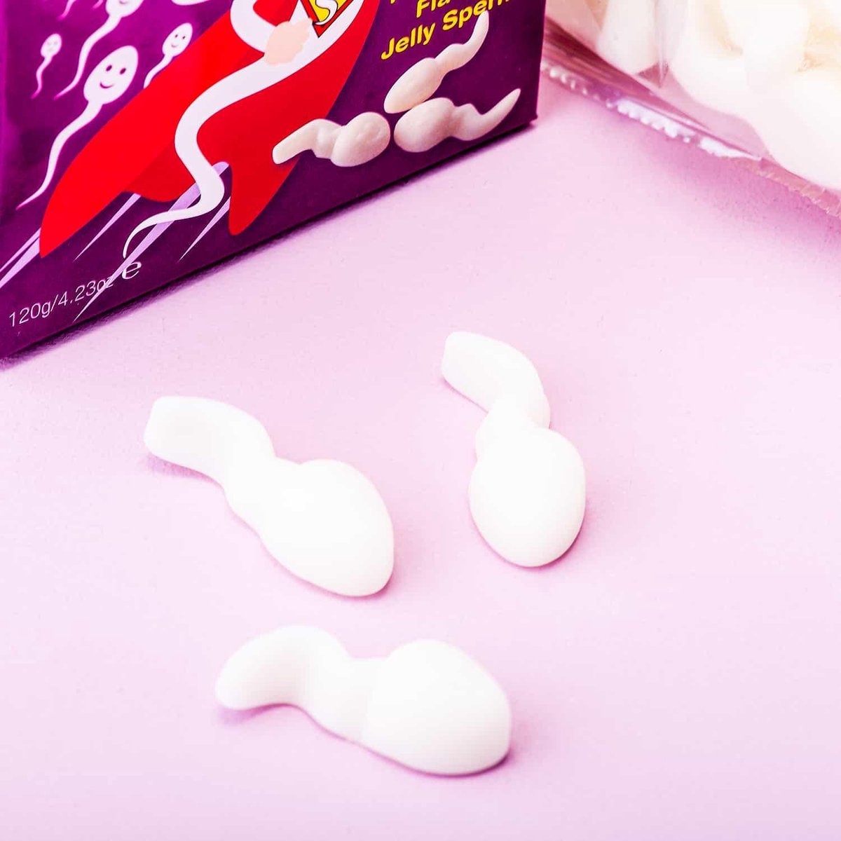 Jelly Super Sperme - Bonbons zizis saveur Pina Colada – LILOU PLAISIR