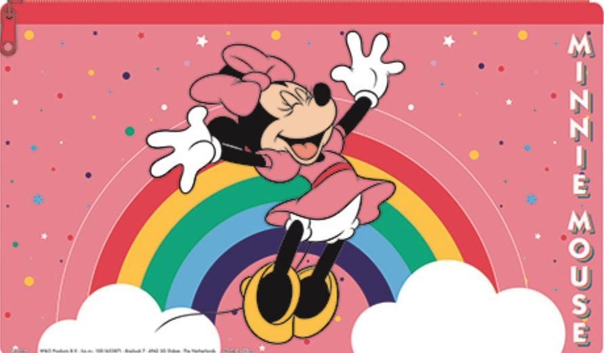 Disney Minnie Mouse - Etui / pennenzak - PVC - Xxl - 24x15cm